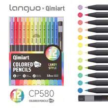 96 Color Automatic Mechanical Pencil Set, 3.0mm Thick Lead, Soft Oil-Based Colored Pencils, With Color Coded Labels, Suitable For Drawing, Sketching, Writing, Marking, DIY, Back To School Gift For Students And Artists - Colored Pencil Set - View 14