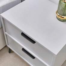 Bộ 6 tay nắm tủ âm tường, tay nắm ngăn kéo tủ bếp tối giản, tay nắm đồ nội thất bằng hợp kim nhôm. - Bạc-6 cái - Xem 7