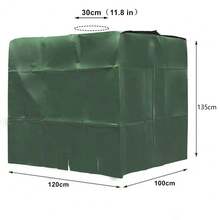 1pc 1000L IBC Tote Tank Cover, Outdoor Water Container Sun Protection, Waterproof Fit For 275 Gallon IBC Tote Tank - Multicolor - View 10