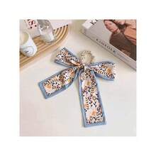 Three Women'S Multi-Colored Pearl Scarves For Hair, Exuding Elegance And Softness - 3pcs - 查看 6