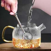 SURUIHK 2PCS Stainless Steel Tea Infuser Balls Fine Mesh Loose Leaf Tea Strainers With Handle Easy Open Reusable Filter For Tea Herbs Spices Seasonings Kitchen Use - View 4
