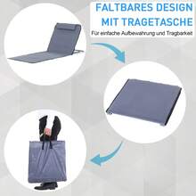 Steel Carrying Bag 134 X 48 X 36-45 Cm, Robust And Versatile. - Grey - View 2