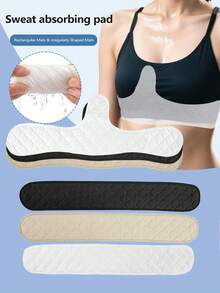 Reusable Moisture-Wicking Bra Pads, Washable - Multicolor - View 1