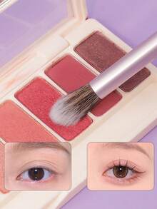 New 10pcs Makeup Brush Set Including Concealer Brush, Blush Brush, Powder Brush, Eyeshadow Brush, Highlighter Brush, Foundation Brush And Other Makeup Tools - Multicolor - View 7