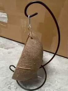 Giường treo bằng dừa tự nhiên cho chuột hamster, nhà bằng vỏ dừa có đệm ấm, phụ kiện cho thú cưng nhỏ (Lưu ý: Vỏ dừa là sản phẩm tự nhiên, các vết xước bên trong là bình thường.) - Nhiều màu - Xem 7