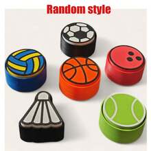 Sports Balls Fidget ClickerToys, 3D Printed Sensory Toy ClickerKeychain Fidget Toys For Relief StressAutism Hyperactivity, Kids AdultsBirthday Gifts Goodie Bags Stuffers(Random Style) - Multicolor - View 1
