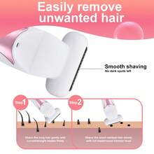 AXH. Women's Electric Facial Hair Remover, Face Epilator, Eyebrow Trimmer, DIY Beauty Tool - View 5
