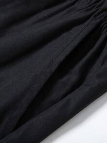 Bộ 2 quần short thể thao nam nhiều túi, thiết kế dây rút ở eo, thích hợp cho các hoạt động ngoài trời mùa hè và mặc thường ngày. - Nhiều màu - Xem 6