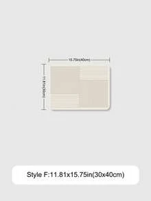 1pc Multi-Functional Striped Diatomite Absorbent Mat, Dish Drying Pad, Bathroom Floor Mat, Quick Absorbent, Heat Resistant For Kitchen, Bathroom, Tabletop, Coffee Machine, Bar Counter, Kitchen Accessories - Multicolor - View 29