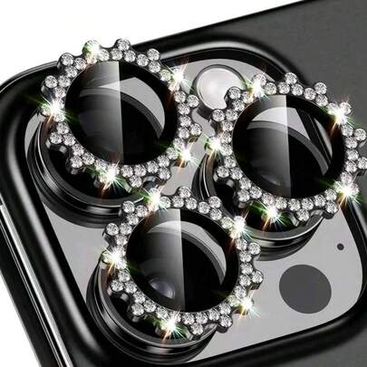 3 قطع فيلم عدسة ماسي متوافق مع هواتف آيفون 11-16 برو ماكس، فيلم عدسة عين النسر ماسي لهاتف آيفون 17 برو ماكس