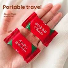 100 khăn mặt dùng một lần dạng nén, khăn bông tẩy trang, khăn lau mặt dày dặn tiện dụng khi đi du lịch. - C - Xem 4