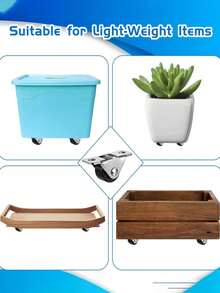 Bộ 24 bánh xe (bao gồm 8 bánh xe xoay + 16 ốc vít) Bánh xe cao su chịu tải nặng, hoạt động êm ái - Không chứa TPE, khóa/lốp, tương thích với tủ, kệ sách, đồ nội thất, thiết bị nhỏ và vật nặng - Giúp di chuyển trơn tru trên sàn cứng, bánh xe, bánh xe gang. - A - Xem 4