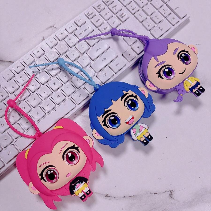 Creative Witch Hunter Coin Purse - Keychain - Anime Peripheral  Pendant - Car Hanging Decor - Cute Silicone Mini Bag Charm, Anime Peripheral Coin Purse - Keychain - Multifunctional Storage Pouch - Pendant - Suitable For Daily Small Item Storage Or Decoration, Also The Best Small Gift For Friends On Festivals And Parties