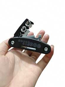 16合1折叠式多功能螺丝刀扳手套装，防滑手柄和旋转设计，经久耐用，方便家用和汽车维修，通用便携式维修工具 - 黑色 - 查看 11