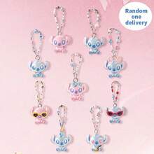 Miniso Mặt dây chuyền Disney Stitch Confession Flocked & Zootopia Kneeling Wish Book Vinyl Blind Box & Nhẫn mini Zootopia Gacha, Đồ trang trí hoạt hình, Quà tặng sưu tầm, Quà sinh nhật tuyệt vời, Chất liệu PVC (1 cái giao ngẫu nhiên) - Nhiều màu - Xem 3