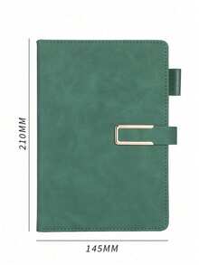 Personalized Laser Customization, Vintage A5 Leather Bound Notebook With Personalized Soft Cover And Bookmark - Classic PU Leather Notebook With Personalized Soft Cover And Bookmark - Suitable For Business Meetings, College Students, And Love Diaries, Back To School Perfect - Multicolor - View 6