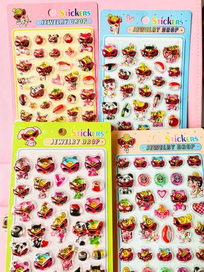 Hình dán 3D chất lượng cao, chính hãng "Tiểu Thám Tử Bay Lượn", hình dán dễ thương, hình dán trang trí dập nổi bóng bẩy thú vị, hình dán hoạt hình Nhật Bản lập thể hấp dẫn, chất liệu chắc chắn, thiết kế tinh tế, hình dán trang trí tự dính chống thấm nước với hiệu ứng vân nổi và tạo không gian trang trí hoàn chỉnh, thiết kế phối màu, hình dạng bất đối xứng, hình dán trang trí chống thấm nước, thích hợp cho trang trí DIY, thích hợp cho đồ thủ công của học sinh.