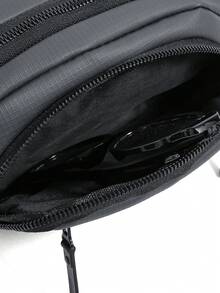 New Waterproof Large Capacity Men's Chest Bag, Casual Versatile Outdoor Waist Bag, Daily Commuter Bag, Men's Outdoor Bag - Multicolor - View 11