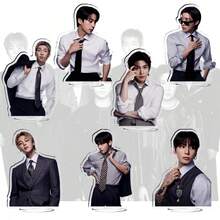 2026 ARIRANG 回归演唱会，JK/V/JIMIN/JHOPE/JIN/RM 单人彩色钥匙扣挂件，适用于衣服、包包、车钥匙 - 创意可爱派对装饰，是圣诞节、情人节、生日庆祝的理想礼物 - 彩色 - 查看 2