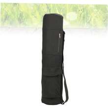 Yoga Mat Bag Backpack – Large Capacity Gym Backpack For Women Men, Breathable Sports Duffel With Mat Carrier, Multipurpose Fitness Travel Bag, Black - 1pcs - View 3