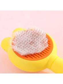 Bàn chải lông thú nhỏ hình thỏ, lược, bàn chải loại bỏ lông rụng cho mèo/chó, bàn chải massage chải chuốt, màu trắng, hồng, tím, xanh lá cây, cam - Nhiều màu - Xem 7