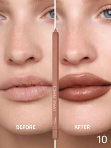 情人节礼物 - 唇线笔和唇彩套装，不粘腻，滋润保湿，持久显色，质地柔滑，多种唇妆风格 - 10 - 查看 5