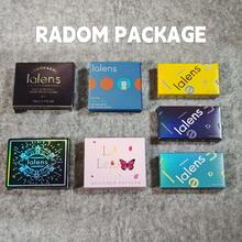 Lalens 1副装 14.5mm 蓝紫色，可佩戴6个月，色彩鲜艳，小瞳孔设计，防水，时尚装饰，柔软舒适，适合日常通勤、休闲和户外活动。 - Genshin Blue Violet - 查看 7