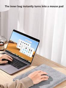 Laptop Sleeve Bag Suitable Compatible With MacBook Air Pro 13/13.3/14/15.4/15.6 Inch Notebooks, Also Fits Other Laptops, Portable Protective Case - View 9