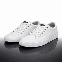White Slip-On Yacht Shoes, Easy To Put On, H Shoes - Nursing Line - Doctor - Dentist - Veterinarian - Unisex - 白色 - 查看 6