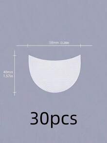 30 miếng dán trang điểm mắt, dụng cụ trang điểm mắt thoáng khí, miếng dán che khuyết điểm trang điểm mắt, khuôn tô phấn mắt, miếng dán kẻ mắt, miếng dán mi giả, dụng cụ làm đẹp, miếng lót phấn mắt không xơ, miếng dán bảo vệ son bóng, thích hợp cho nối mi, miếng dán cách ly trang điểm phấn mắt, miếng lót dùng một lần không xơ, dụng cụ trang điểm nối mi giả - Nhiều màu - Xem 8