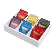 1pc Tea Bag Organizer, Wooden Tea Bag Holder, Tea Storage Containers With 6 Slots, Sugar Packet Holder, Tea Bag Caddy Box For Countertop - Multicolor - View 14