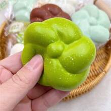 1pc Hot Selling Bread Shaped Stress Relief Squishy Toy, Can Be Used For Stress Relief And Decoration - Multicolor - View 14
