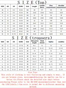 2pcs Women Thin Lapel Blazer Jacket And Elastic Waist Pants Set - Blue - View 6