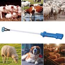 Electric Livestock Farmer: Blue+108cm+detachable +rechargeable +led Light, Adaptable To Various Animals (scenarios): Cattle Movement, Pre-slaughter Inspection, Grazing And Cleaning Stables - Azul - Ver 8