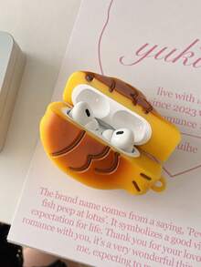 1 chiếc ốp bảo vệ tai nghe Bluetooth hình cá nóc 3D dễ thương, tương thích với iPod 1/2/3/4/Pro/Pro2/Pro3 - Nhiều màu - Xem 4