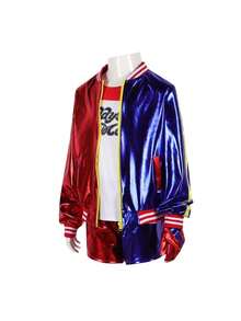 Team Cosplay Costume, Stage Performance Costume, Adult Halloween Performance Costume - Full Outfit (jacket + T-shirt + Pants + Gloves) - View 2
