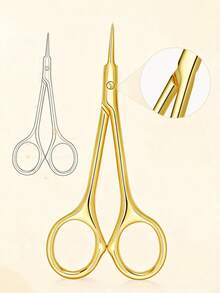 1pc Professional Stainless Steel Nail Clipper, Nail Trimmer Tool For Finger And Toe Nail Care - A - View 1