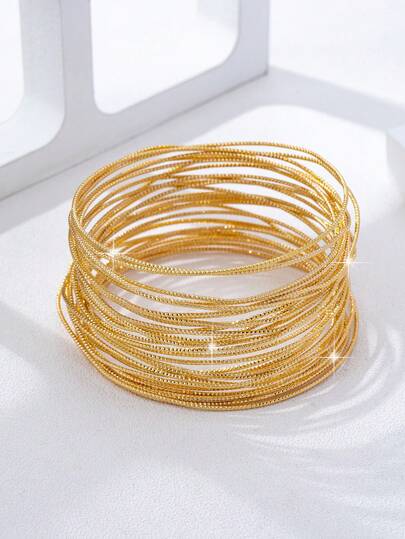 1pc Bohemian Style Wrapped Bracelet For Women, Suitable For Festivals And Parties