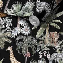 Unlock The Secret Realm | Jungle Animal Waterproof Wall Sticker For Whole House - 1PC - View 1