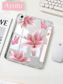 Ayotu Ốp lưng dạng gập có chân đế họa tiết hoa ly và bướm, tương thích với iPad A16, Air 8(M4) 2026 (11 inch), Air 8(M4) 2026 (13 inch), Pro 13 12.9 11, Air 11 13, Mini, Air 11 inch, Kindle (thế hệ thứ 11 - ra mắt năm 2024), Kindle Paperwhite thế hệ thứ 12 năm 2024. - Nhiều màu - Xem 4