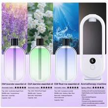 Automatic Aroma Diffuser With Night Light - 5 Mist Modes, Digital Display, Suitable For Home Decor, Bedroom And Office Essential Oil Diffuser - White - View 20