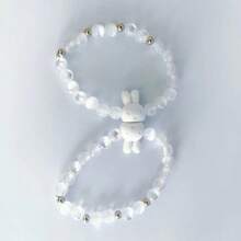 1 chiếc vòng tay hình thỏ Miffy dễ thương, món quà sinh nhật độc đáo, sang trọng dành tặng bạn thân hoặc bạn gái. - Nhiều màu - Xem 2