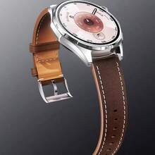 Dây đeo đồng hồ bằng da tổng hợp 20mm/22mm dành cho Galaxy Watch 4 40mm 44mm / Watch 4 Classic 42mm 46mm / Watch 5 40mm 44mm / Watch 5 Pro 45mm / Watch 6 40mm 44mm / Watch 6 Classic 43mm 47mm / Watch 7 40mm 44mm - màu đen - Xem 7