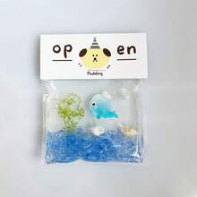 这款创意小鲸鱼造型挤压袋，线条流畅优雅，采用优质慢回弹材料制成。触感柔软舒适，质地细腻，视觉效果清新迷人。它兼具精美的装饰性和舒缓的触感。 - 彩色 - 查看 6