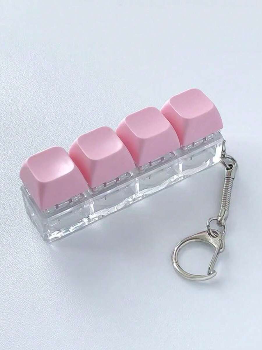 1 móc khóa hình nắp chìa khóa độc đáo - Đồ chơi để bàn nhiều màu sắc, giúp giảm căng thẳng và lo âu, trang trí văn phòng vui nhộn, lựa chọn quà tặng độc đáo. - Nhiều màu - Xem 1