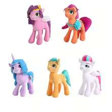 Hasbro 孩之宝官方毛绒娃娃，可爱抱枕，女孩生日礼物 - 彩色 - 查看 4