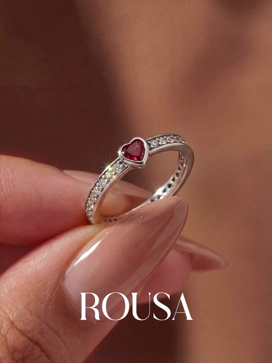 1 chiếc nhẫn cưới nữ bằng bạc sterling 925 họa tiết dây leo tối giản, đính đá Cubic Zirconia sang trọng, nhẫn cưới tinh tế, quà tặng cho cặp đôi đính hôn. - Bạc - Xem 1