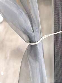 Tenda zanzariera per porta d'ingresso estiva, senza foratura, antinsetto e antivento, autoadesiva, facile da installare, chiusura automatica per entrata e uscita, tenda divisoria magnetica grigia - Tenda magnetica per porte - Visualizzare 6