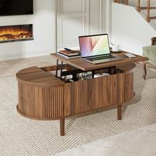 Coffee Tables - Walnut + MDF - View 7