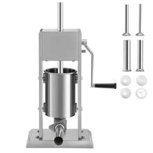 Embutidora de Salchichas 7LBS/3L Capacidad Fabricante de Salchichas Caseras Acero Inoxidable - Plateado - Ver 8